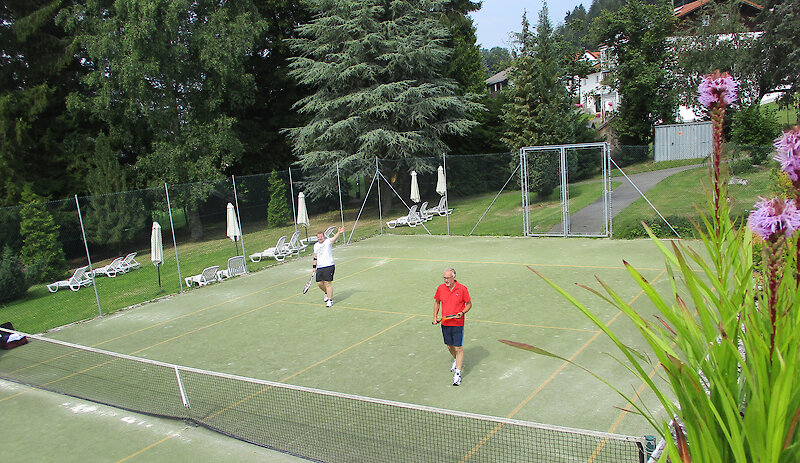 Hotel mit Tennisplatz im Bayerischen Wald